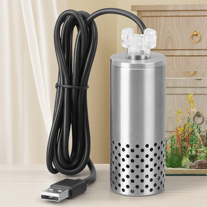 🐠 50 % RABATT NU! 🌊 Mini elektrisk ytskimmer för akvarium – rostfritt stål, USB-driven & kompakt – perfekt för nano-akvarier 💧