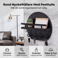 🔑 50 % RABATT NU! 🏠 Väggmonterad nyckelhållare med hylla och krokar – organiserar nycklar, post & accessoarer – perfekt för hallen 🚪