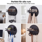 🔑 50 % RABATT NU! 🏠 Väggmonterad nyckelhållare med hylla och krokar – organiserar nycklar, post & accessoarer – perfekt för hallen 🚪