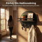 🔑 50 % RABATT NU! 🏠 Väggmonterad nyckelhållare med hylla och krokar – organiserar nycklar, post & accessoarer – perfekt för hallen 🚪