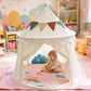 🏰 50 % RABATT NU! 🧒 Indoor kids play tent – rymlig hexagon, andningsbar & rivbeständig – perfekt för kreativ lek hemma 🧸