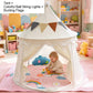 🏰 50 % RABATT NU! 🧒 Indoor kids play tent – rymlig hexagon, andningsbar & rivbeständig – perfekt för kreativ lek hemma 🧸