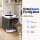 🐱 50 % RABATT NU! 🚽 Odor-control covered litter box – stor, topp-ingång & utdragbar bricka – perfekt för stora katter och flerkattshushåll 🏠