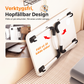 📱 50 % RABATT NU! 🪑 Hopfällbart bärbart sängbord för bärbar dator med mugghållare – stor yta, stabil & platsbesparande – perfekt för sängen och soffan 🛋️