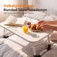 📱 50 % RABATT NU! 🪑 Hopfällbart bärbart sängbord för bärbar dator med mugghållare – stor yta, stabil & platsbesparande – perfekt för sängen och soffan 🛋️
