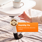 📱 50 % RABATT NU! 🪑 Hopfällbart bärbart sängbord för bärbar dator med mugghållare – stor yta, stabil & platsbesparande – perfekt för sängen och soffan 🛋️