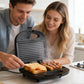 🥪 50 % RABATT NU! ⚡ 3-in-1 sandwich & waffle maker – snabb frukost, dubbelvärmning & non-stick – perfekt för toast, panini och grill 🍳