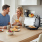 🥪 50 % RABATT NU! ⚡ 3-in-1 sandwich & waffle maker – snabb frukost, dubbelvärmning & non-stick – perfekt för toast, panini och grill 🍳