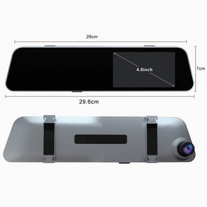 🚗 50 % RABATT NU! 📹 Dual-lens rearview mirror dash cam – 1080P, 170° vinkel & loop-inspelning – perfekt för säker körning och parkering 🛡️