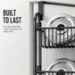 🚪 50 % RABATT NU! 🧺 Over the door hanging storage basket organizer – borrfri, platsbesparande & flera nivåer – perfekt för badrum, kök och sovrum 🏠