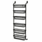 🚪 50 % RABATT NU! 🧺 Over the door hanging storage basket organizer – borrfri, platsbesparande & flera nivåer – perfekt för badrum, kök och sovrum 🏠