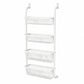 🚪 50 % RABATT NU! 🧺 Over the door hanging storage basket organizer – borrfri, platsbesparande & flera nivåer – perfekt för badrum, kök och sovrum 🏠