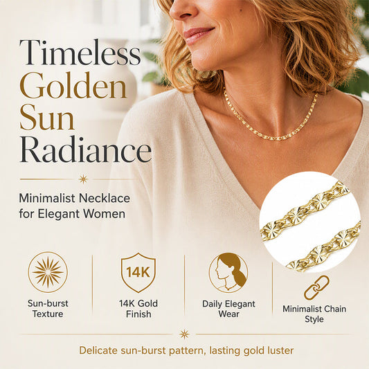 ✨ 50 % RABATT NU! 💛 Elegant guldpläterat halsband med platt kedja – tidlös design & glänsande finish – perfekt för vardag och fest 🎀