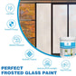 🏢 50 % RABATT NU! 💧 Matt frostad genomskinlig glasbeläggning – stark vidhäftning, integritetsskydd & miljövänlig – perfekt för fönster, dörrar och duschskärmar 🏠