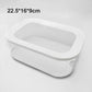 🍱 50 % RABATT NU! 🧊 Klar kyldosa med lock – transparent sikt, stapelbar design & 3 storlekar – organisera ditt kylskåp enkelt 🏠