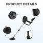 🔍 50 % RABATT NU! 🏴‍☠️ High-sensitivity entry-level metal detector – 1,5m djup, anti-interferens & portabel – perfekt för skattjakt och utomhusäventyr 🌲