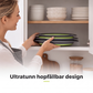 🧺 50 % RABATT NU! 🍽️ 3-delat hopfällbart durkslagsset – med avrinningsbas, platsbesparande & mångsidigt – perfekt för köket 🏠