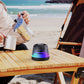 🔊 50 % RABATT NU! 🧲 Magnetisk mini Bluetooth-högtalare med RGB-ljus – Bluetooth 5.3, 5W & portabel – perfekt för fester och resor 🎵