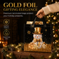 🎄 50 % RABATT NU! 🎁 Svart julklappsväska i non-woven – slitstark, väderbeständig & guldfoliedetaljer – perfekt för elegant julklappsinslagning ✨