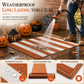 🚪 50 % RABATT NU! 🎃 Randig dörrmatta – hållbar, halksäker & fläckavvisande – perfekt för Halloween och vardag 🏠