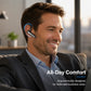 🎧 50 % RABATT NU! 🔊 Vattentätt Bluetooth-headset – IPX5, brusreducering & 180° öronkrok – perfekt för samtal och pendling 🚗