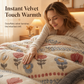 🛏️ 50 % RABATT NU! ❄️ Förtjockat dubbelsidigt vintertäcke i lammfleece & mjölksammet – varmt för höst och vinter ✨