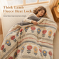 🛏️ 50 % RABATT NU! ❄️ Förtjockat dubbelsidigt vintertäcke i lammfleece & mjölksammet – varmt för höst och vinter ✨