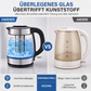 ☕ 50 % RABATT NU! ⚡ 2L elektrisk vattenkokare i glas – stor kapacitet, automatisk avstängning & överhettningsskydd – perfekt för te och kaffe 🏠