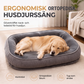 🐾 50 % RABATT NU! 🛏️ Ergonomisk hundsäng – bekväm året runt med stödjande skumbas & molnlik omfamning ☁️
