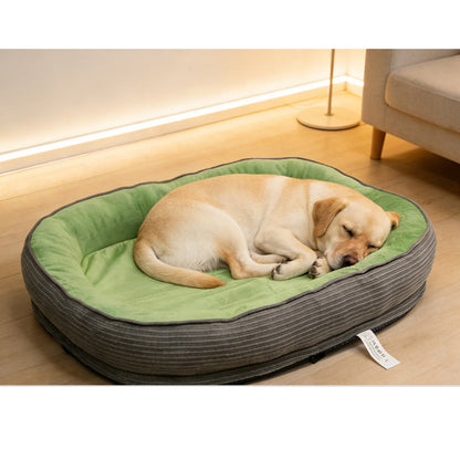 🐾 50 % RABATT NU! 🛏️ Ergonomisk hundsäng – bekväm året runt med stödjande skumbas & molnlik omfamning ☁️