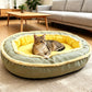 🐾 50 % RABATT NU! 🛏️ Ergonomisk hundsäng – bekväm året runt med stödjande skumbas & molnlik omfamning ☁️