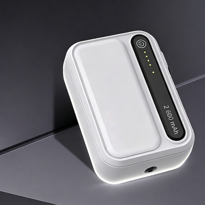 🐟 50 % RABATT NU! 💨 Uppladdningsbar bärbar syrepump – 4800mAh, dubbla utlopp & ultratyst – perfekt för fiske och akvarium 🌊