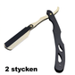 🪒 50 % RABATT NU! ✨ Manuell hopfällbar hållare för rakkniv – 270° ergonomisk vridled, metallkonstruktion & snabb bladmontering – perfekt för professionell rakning 💈