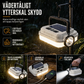 🏕️ 50 % RABATT NU! ☀️ Solcellsdriven LED-campinglykta – uppladdningsbar, väderbeständig & bärbar – perfekt för camping och nödsituationer 🔋