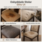 🪑 Köp 1 få 1 gratis! 🧵 Elastisk axelbandslös stolöverdrag – smidig passform, jacquardväv & enkel montering – perfekt för matsalsstolar 🍽️