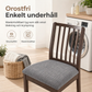🪑 Köp 1 få 1 gratis! 🧵 Elastisk axelbandslös stolöverdrag – smidig passform, jacquardväv & enkel montering – perfekt för matsalsstolar 🍽️