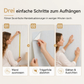 🏠 50 % RABATT NU! 🎨 3D-strukturerad non-woven tapet – förtjockad, självhäftande & perfekt för fondväggar – enkel att applicera ✨