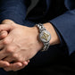 📿 50 % RABATT NU! 🔮 Vintage roterande vajra-armband för män – smidigt roterande centrum, galvaniserad koppar & vintagetextur – perfekt för streetwear och vardag 🖤