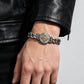 📿 50 % RABATT NU! 🔮 Vintage roterande vajra-armband för män – smidigt roterande centrum, galvaniserad koppar & vintagetextur – perfekt för streetwear och vardag 🖤