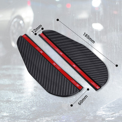 🚗 50 % RABATT NU! ☔ Regnskydd för sidospeglar – flexibla, enkla att montera & snygga – perfekt för klar sikt i regn 🌧️