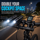 🚴 50 % RABATT NU! 🔋 Cykelstyrförlängare – kombinerar powerbank & lamphållare – dubbla cockpitutrymmet & ladda på språng – perfekt för långturer ⚡