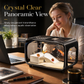 🐠 50 % RABATT NU! 🌊 Elegant panoramabordsakvarium med lock – transparent & dekorativt för hemmet ✨