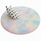 🧶 50 % RABATT NU! 🎨 Tjock och mjuk luggmatta – exklusiv tie-dye-gradient, värmeisolerande & halkskydd – mysig komfort i varje rum 🏠