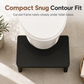 🚽 50 % RABATT NU! 🎍 Kompakt bambupall för toaletten – naturlig sittställning & halkskydd för barn och vuxna ✨