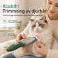 🐾 50 % RABATT NU! ✂️ Tyst djurtrimset med dammsugarklippare – dubbel motor & rundade blad 🌀