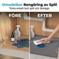 🚰 50 % RABATT NU! 🛡️ Multifunktionell silikonmatta under diskbänken – smutsavvisande & förhöjda kanter 💧