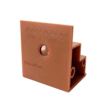 🚪 50 % RABATT NU! 📐 3-i-1 träbearbetningsmall – positionering, returfjäder & 20/23 mm borr- och trimverktyg ✨