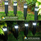 💡 50 % RABATT NU! 🌿 Solcellsdriven trädgårdslampa – vattentålig marksticka för trädgård & gräsmatta ☀️