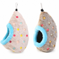 🐦 50 % RABATT NU! 🥚 Hängande fågelbo – varm bomull & äggformad komfort för papegoja och kärleksfågel ✨