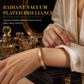 💎 50 % RABATT NU! ✨ Armring i titan och rostfritt stål – 18K vakuumplätering & graverad text 🖋️